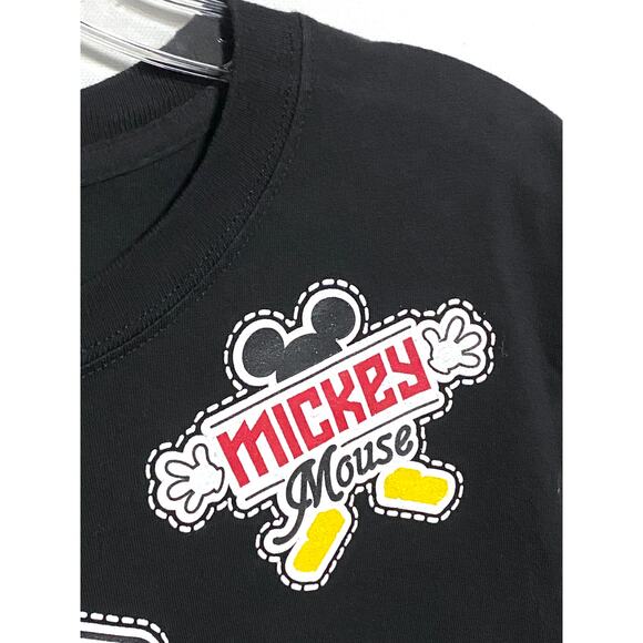 Walt Disney World Parks By Hanes Shirt Mickey Mouse Logos Signs Mens Small S - Picture 4 of 7